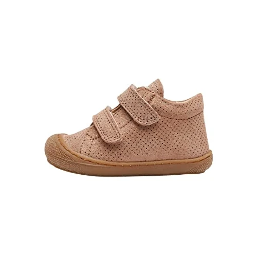 Offerta a tempo: Naturino Scarpine Primi Passi in Suede Glitterato, Rosa Antico- 19 - 37.97% da 60.79 € a 37.71 €