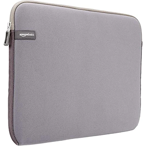 Amazon Basics Housse pour Ordinateur Portable 15,6 Pouces - Gris