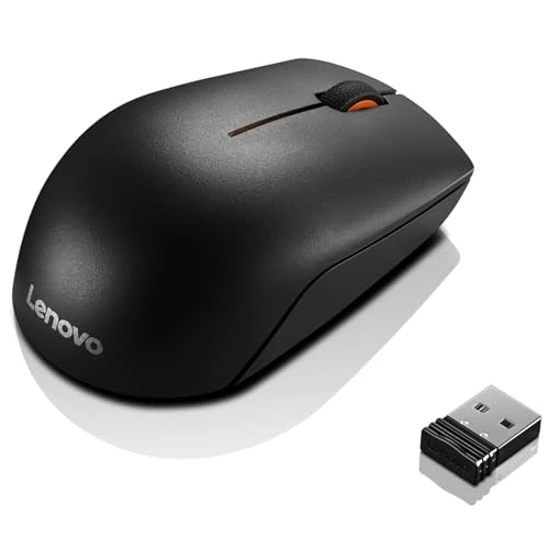 Offerta a tempo: Lenovo 300 Mouse Wireless Compatto, Sensore Ottico 1000 DPI, 2,4 GHz, Ambidestro, Portatile per Laptop e PC - 51% da 19.99 € a 9.81 €