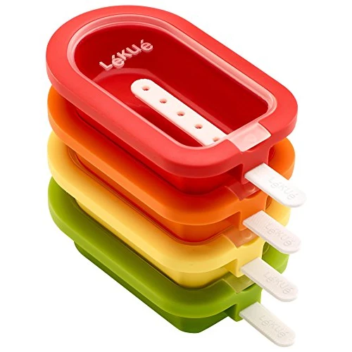 Offerta a tempo: Lékué Stampo Per Gelato Impilabile, Mini, Quattro Pezzi, 60 ml Multicolore - 21% da 23.36 € a 18.50 €