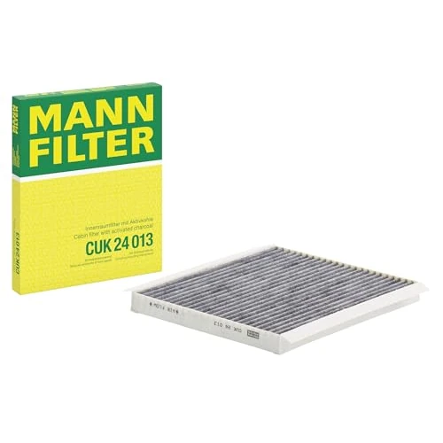 Limited offer: MANN-FILTER CUK 24 013 Cabin Air Filter, Pollen Filter with Activated Carbon for Cars and Vans from 15.98 EUR to 11.07 EUR (save 31%)