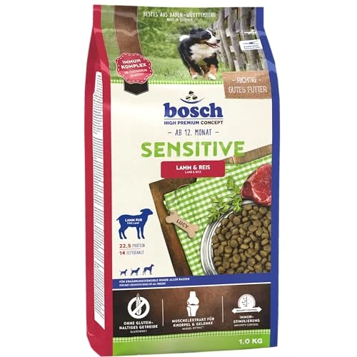Sanabelle Sensitive Dog Food, Lamb and Rice, 1 kg