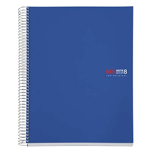 Limited-time offer: Basicos MR 42004 Notebook – 8 Colour, A4, 200 Sheets of Squared Paper, Polypropylene Cover, Blue from $32.27 to $32.27 (save 0.00%)