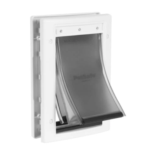Offerta a tempo: PetSafe Porta per Animali per Climi Estremi, Piccola | Tripla Aletta, Efficiente Energeticamente, Telaio Personalizzabile - 40% da 71.99 € a 43.19 €