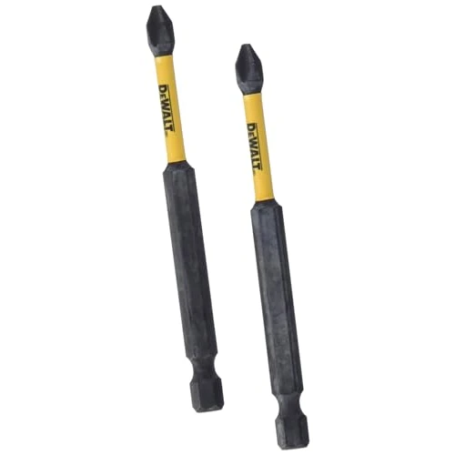 Offerta a tempo: DeWalt DT70567T-QZ Inserti per Avvitatore a Impulsi Impact Torsion Extreme, Attacco 1/4", 85 mm PH2, 2 Pezzi, Nero - 4% da 6.14 € a 5.91 €