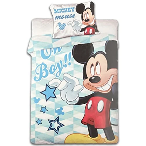 Limited-time offer: Disney Mickey Mouse M05 Baby Reversible Bed Linen 100 x 135 cm 100% Cotton from 19.90 GBP to 19.90 GBP (save 0%)