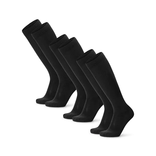 Oferta limitada: DANISH ENDURANCE Calcetines de Compresión Algodón Orgánico, Mujer y Hombre, Deporte, Recuperación, 1 y 3 Pack, Negro, 39-42 de 49.95 € a 49.95 € (ahorro 0.00%)