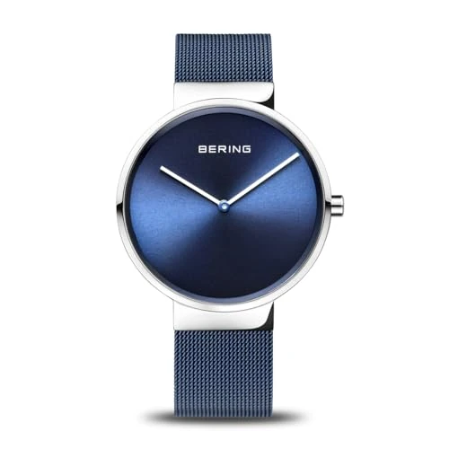 Tijdelijke aanbieding: BERING unisex horloge quartz uurwerk - klassieke collectie met roestvrij staal en saffierglas 14539-307 van 189.00 € naar 102.06 € (46% korting)