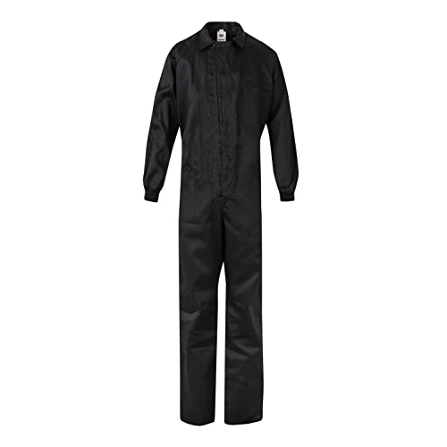 Offerta a tempo: Velilla 214 Tuta da Lavoro - Nero - Taglia 50 | Tuta industriale, chiusura asimmetrica con cerniera a doppio cursore, vita elasticizzata, abbigliamento da lavoro - 0.00% da 24.44 € a 24.44 €