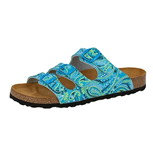 Oferta limitada: Lico 560069 Mujer Mules, Turquesa (Tuerkis/Lemon Tuerkis/Lemon), 40 EU de 35.95 € a 28.38 € (ahorro 21%)