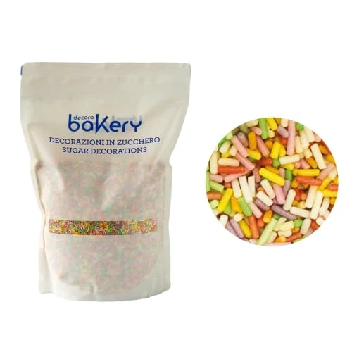 Decora 5081115 Colormix Sugar Sticks 1 Kg