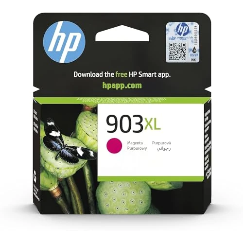 Offre limitée : HP 903XL Cartouche d'Encre Magenta grande capacité Authentique (T6M07AE) pour HP OfficeJet 6950, HP OfficeJet Pro 6960/6970 de 25.21 EUR à 23.95 EUR (remise 5%)