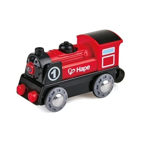 Limited-time offer: Hape Battery Powered Train Engine No. 1 Red and Black for Ages 3+ from 12.89 £ to 12.89 £ (save 0.00%)