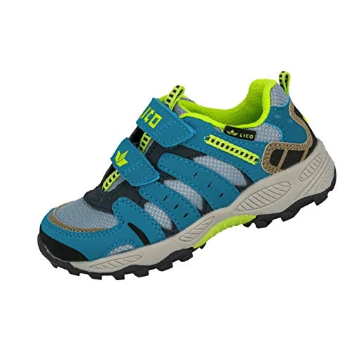 Limited-time offer: Lico New Boy's Fremont V Outdoor Shoe Grey/Blue/Lemon 30 from $85.00 to $85.00 (save 0.00%)
