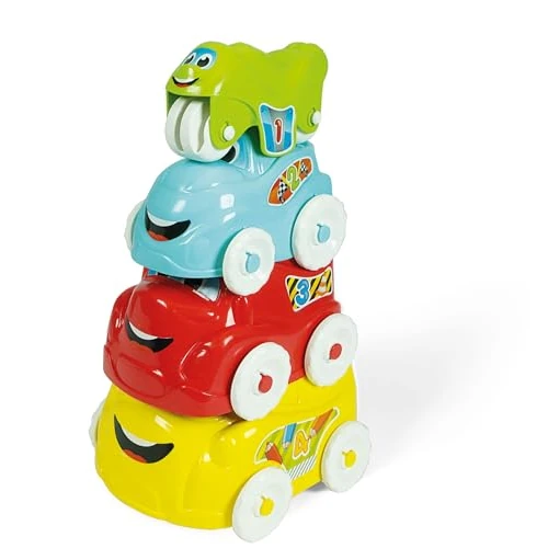 Baby Clementoni, Fun Vehicles Hide and Stack, 10-36 maanden - Play for Future - 17111
