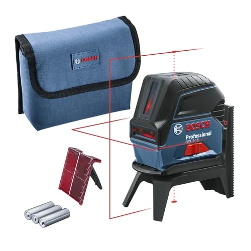 Begrenztes Angebot: Bosch Professional Kreuzlinienlaser GCL 2-15 mit Halterung, 3x AA Batterien, Zieltafel, Schutztasche, Einlage für L-BOXX, Karton (Arbeitsbereich: 15m) von 119.00 EUR auf 119.00 EUR (Rabatt 0%)