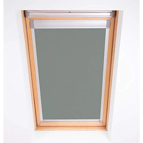 Zeitlich begrenztes Angebot: Bloc Skylight Rollo 1 (55/78) für Fakro Dachfenster Blockout, Zinn, Dunkelgrau, 90 x 15 cm von 38.95 € auf 38.95 € (0.00% Rabatt)