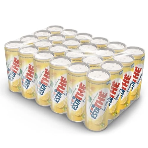 Offerta a tempo: Estathé Limone - The Freddo con Vero Infuso di Foglie di The e Succo di Limone, Bevanda Analcolica Senza Glutine, 24 Lattine da 330 ml - 14% da 23.76 € a 20.49 €