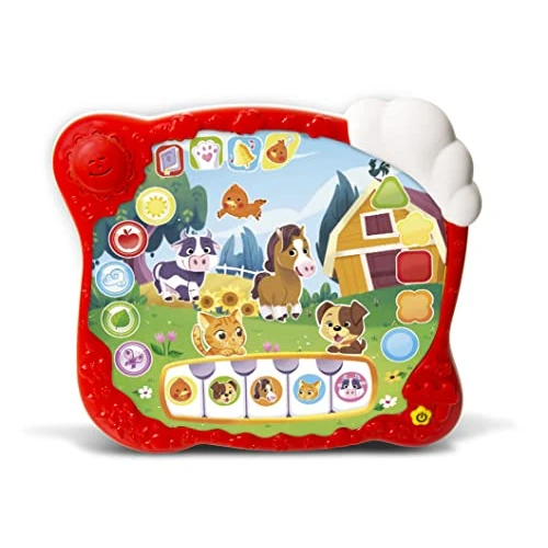 Clementoni La Fattoria Delle Filastrocche Garçon Garçon/Fille - Jeux éducatifs Multicolore - Garçon/Fille, 2 année(s), Anglais, Italien, Tactile