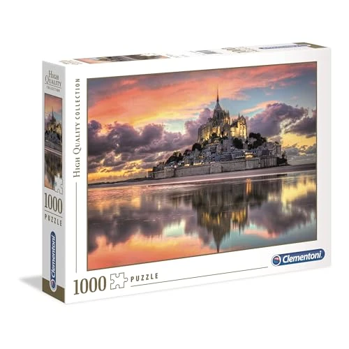 Offerta a tempo: Clementoni-Le Magnifique Mont Saint-Michel Puzzle, 1000 Pezzi, Multicolore, 39367 - 0% da 13.90 € a 13.90 €