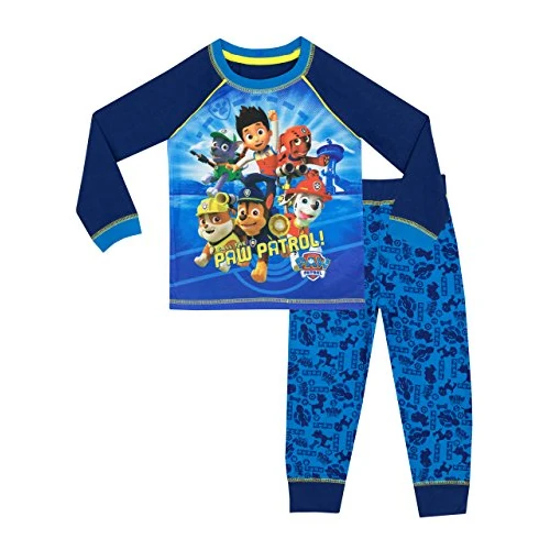 Limited-time offer: Paw Patrol Pyjamas for Boys | Soft Cotton Pyjama Featuring Marshall Chase & Ryder | Officially licensed Kids PJs Multicoloured 6-7 Years from 9.95 GBP to 9.95 GBP (save 0%)