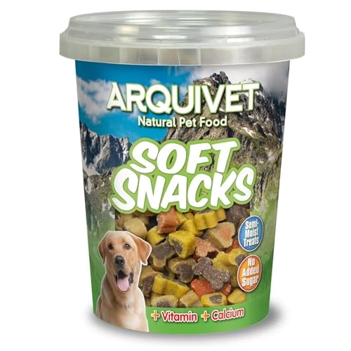 Arquivet Soft Snacks huesitos et Coeurs Mix 300 Grs – 340 GR
