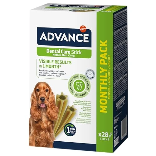 Limited-time offer: Advance Snacks Dental Care Stick for Dogs Medium-Maxi 720 g from 23.73 £ to 23.73 £ (save 0.00%)