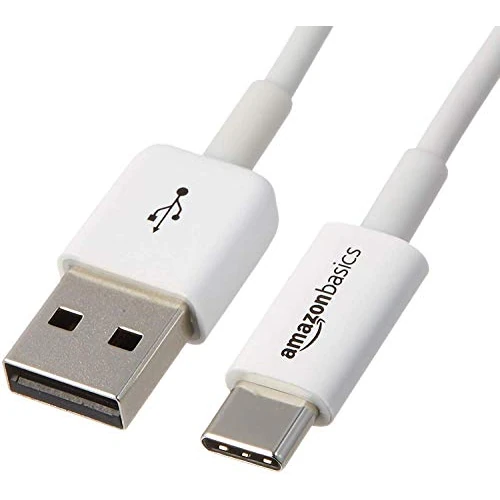Offerta a tempo: Amazon Basics Cavo di ricarica rapida da USB-C a USB-A 2.0, velocità 480 Mbps, certificato USB-IF, per Apple iPhone 16/15, iPad, Samsung Galaxy, tablet, laptop, 1.8 m, bianco - 0.00% da 6.31 € a 6.31 €
