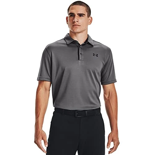 Under Armour Herren Tech, atmungsaktives Poloshirt, komfortables und kurzärmliges Sportshirt mit loser Passform