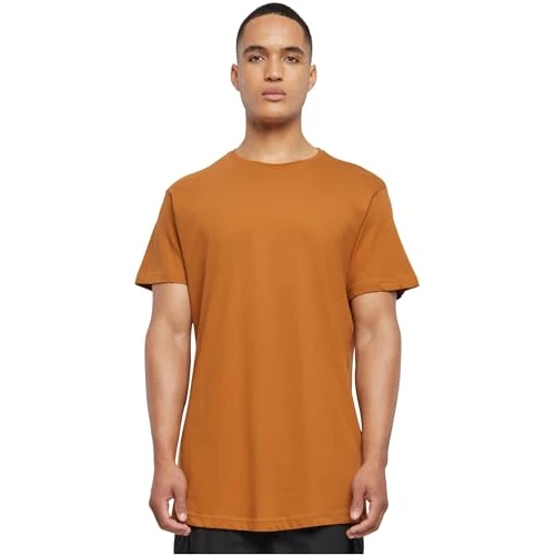 Limited-time offer: Urban Classics Men's Shaped Long T-Shirt, Brown (Toffee), Small (Manufacturer Size: S) from 10.80 £ to 10.80 £ (save 0.00%)