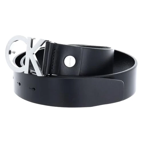 Offerta a tempo: Calvin Klein Donna Cintura Ck Logo Belt 3.5 cm Cintura in Pelle — 34% da 54,90 € a 35,99 €