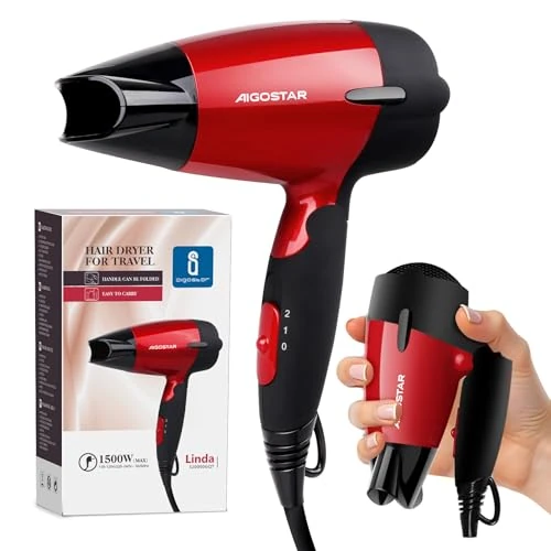 Offerta a tempo: Aigostar Phon da Viaggio Pieghevole Doppia Tensione 110-220V - 5% da 18.99 € a 18.04 €