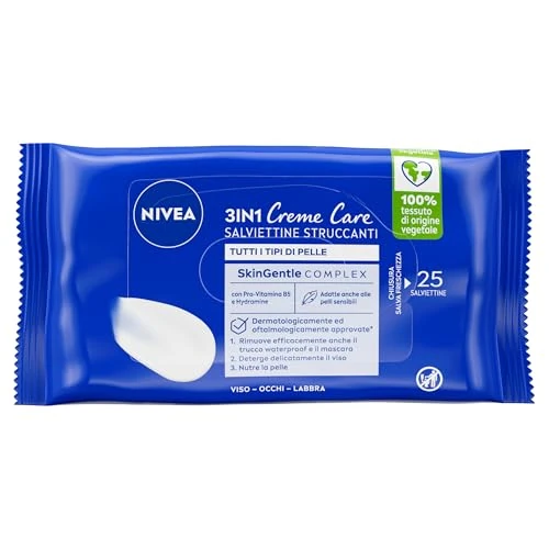 coty Nivea Salviette Struccanti 25 Pz I 100 ml