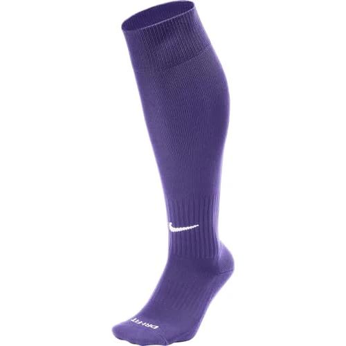NIKE Men's Classic Socks, court purple/White, XS UK