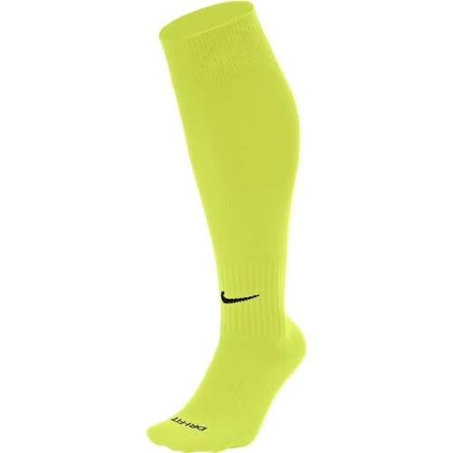 Nike U NK Classic II Cush OTC - Team Socks, Unisex Adulto, Volt/Black, L