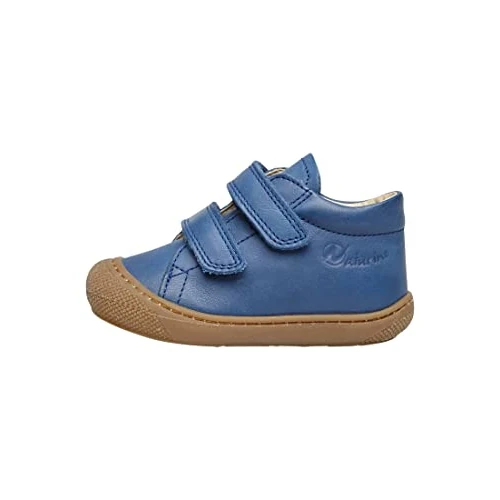 Offerta a tempo: Naturino Scarpine Primi Passi in Pelle, Blu-Marrone- 20 - 29% da 79.00 € a 56.09 €