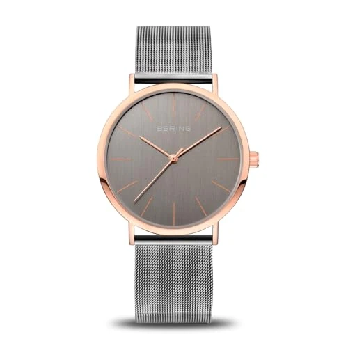 Offerta a tempo: BERING Donna Analogico Quarzo Classic Orologio con Cinturino in Acciaio Inossidabile Cinturino e Vetro Zaffiro 13436-369 - 46% da 149.00 € a 80.46 €