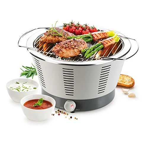 Offerta a tempo: Tescoma 707210 Party Time Barbecue da Tavolo, Acciaio Inossidabile, Grigio, 41.5 x 36.5 x 22.5 cm - 45% da 199.00 € a 109.91 €