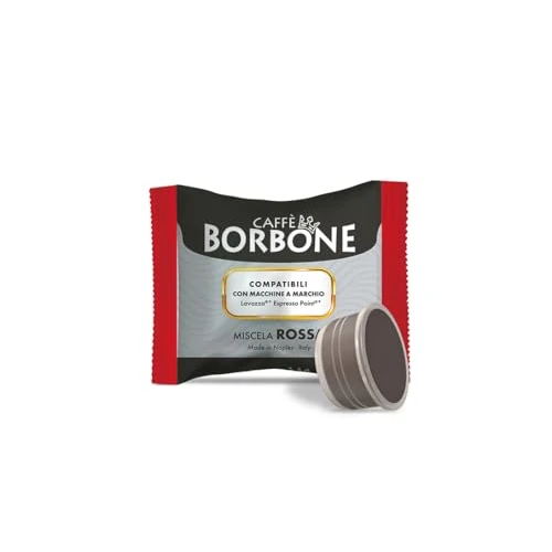 Caffè Borbone Rode Koffiemelange - 100 Capsules - Compatibele met Lavazza* Espresso Point*-koffiemachines
