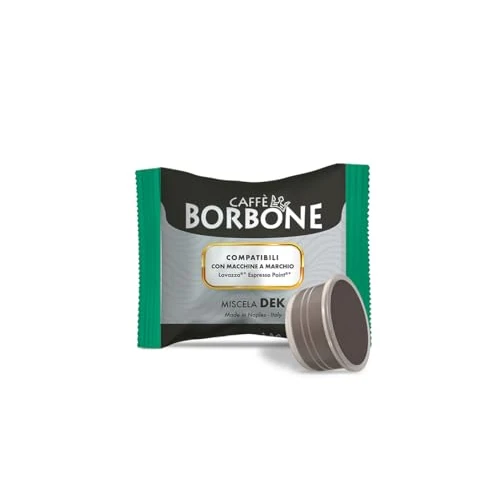 Offerta a tempo: Caffè Borbone Miscela Decaffeinata - 100 Capsule - Compatibili con le Macchine Lavazza* Espresso Point* - 20% da 27.34 € a 21.74 €