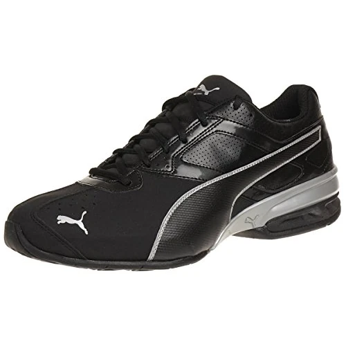 Limited-time offer: Puma Men Tazon 6 Fm Road Running Shoes, Puma Black-Puma Silver, 10.5 UK from 51.95 GBP to 39.28 GBP (save 24%)