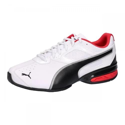 Offerta a tempo: PUMA Men Tazon 6 FM Road Running Shoes, Puma White-Puma Black-Puma Silver, 39 EU - 36% da 64.95 € a 41.43 €