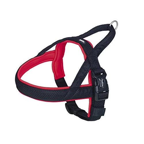 Offerta a tempo: Nobby, pettorina per cani, tipo norvegese, modello "Mesh Preno" XL(L: 75-98 cm + 62 cm; B: 40/45 mm) rosso - 0.00% da 22.34 € a 22.34 €