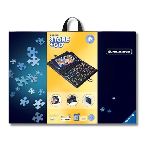 Offerta a tempo: Ravensburger - Puzzle Portfolio Accessorio | Idea Regalo Per Lei O Lui | 70x50 Cm | Tappeto Puzzle Bambini | Cartella Per Puzzles 1000 Pezzi | Regalo Festa del Papà - 39% da 84.90 € a 52.00 €