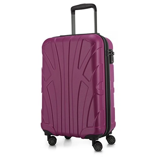 Limited-time offer: Suitline - Hand Luggage, Cabin Trolley, Hardshell Suitcase, 100% ABS, 55 cm, 34 liters, Pink from 67.33 £ to 67.33 £ (save 0.00%)