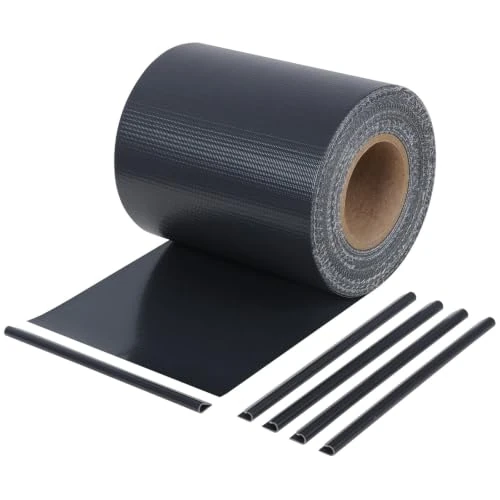 Zeitlich begrenztes Angebot: WOLTU Sichtschutzstreifen für Doppelstabmatten 450 g/m² PVC, Doppelstabmattenzaun Blickdicht Wetterfest Windschutz 19cm x 35m, Sichtschutz zaun für Garten Balkon inkl. 25 Befestigungsclips, Anthrazit von 29.99 € auf 25.99 € (1