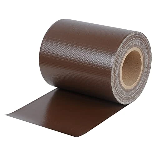 Offerta a tempo: WOLTU Frangivista Recinzione in PVC, Telo Oscurante per Balcone 19cm x 35m, Strisce Protezione della Privacy per Giardino Incluse 25 clip di fissaggio, Marrone - 21% da 28.99 € a 22.86 €