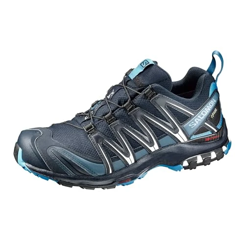 Salomon Xa Pro 3d Gore-tex, Traillaufschuhe Herren, Navy Blazer Hawaiian Ocean Dawn Blue, 42 EU