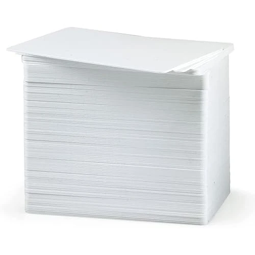 Offerta a tempo: 100 x carte di plastica carte in bianco CR80 760 Mikron tessere plastica PVC (54 X 86 mm) - 0.00% da 15.50 € a 15.50 €