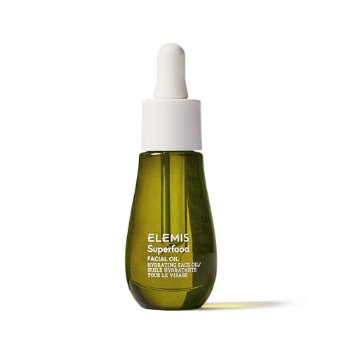 Elemis Superfood Facial Oil, Concentrated Lightweight, Nourishing Daily Face Oil, Hydrates and Smoothes Skin for a Healthy, Glowing Complexion, Suitable for All Skin Types, 15 ml